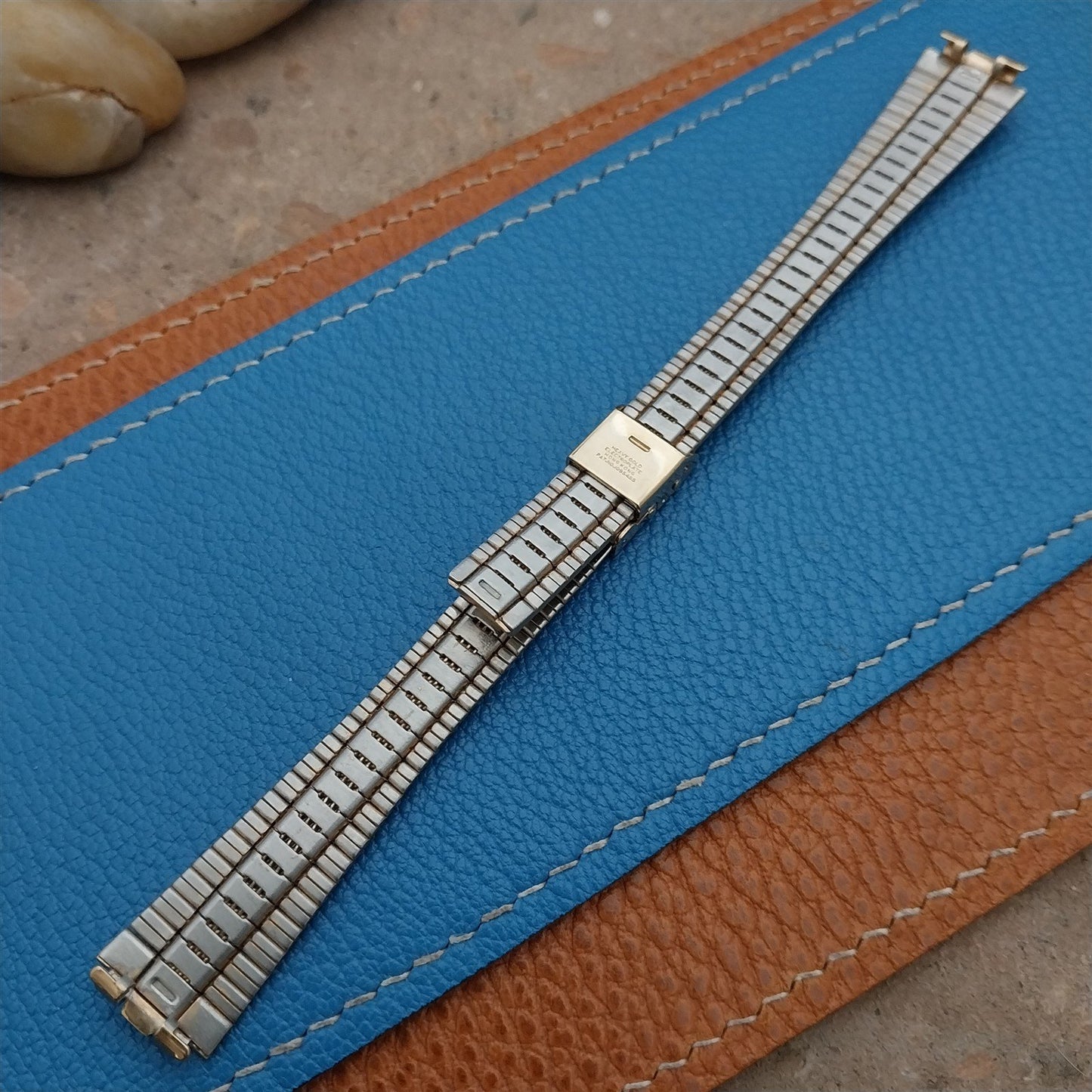 Vintage Bulova Accutron Yellow Gold RGP Ladies Unused Classic Watch Band