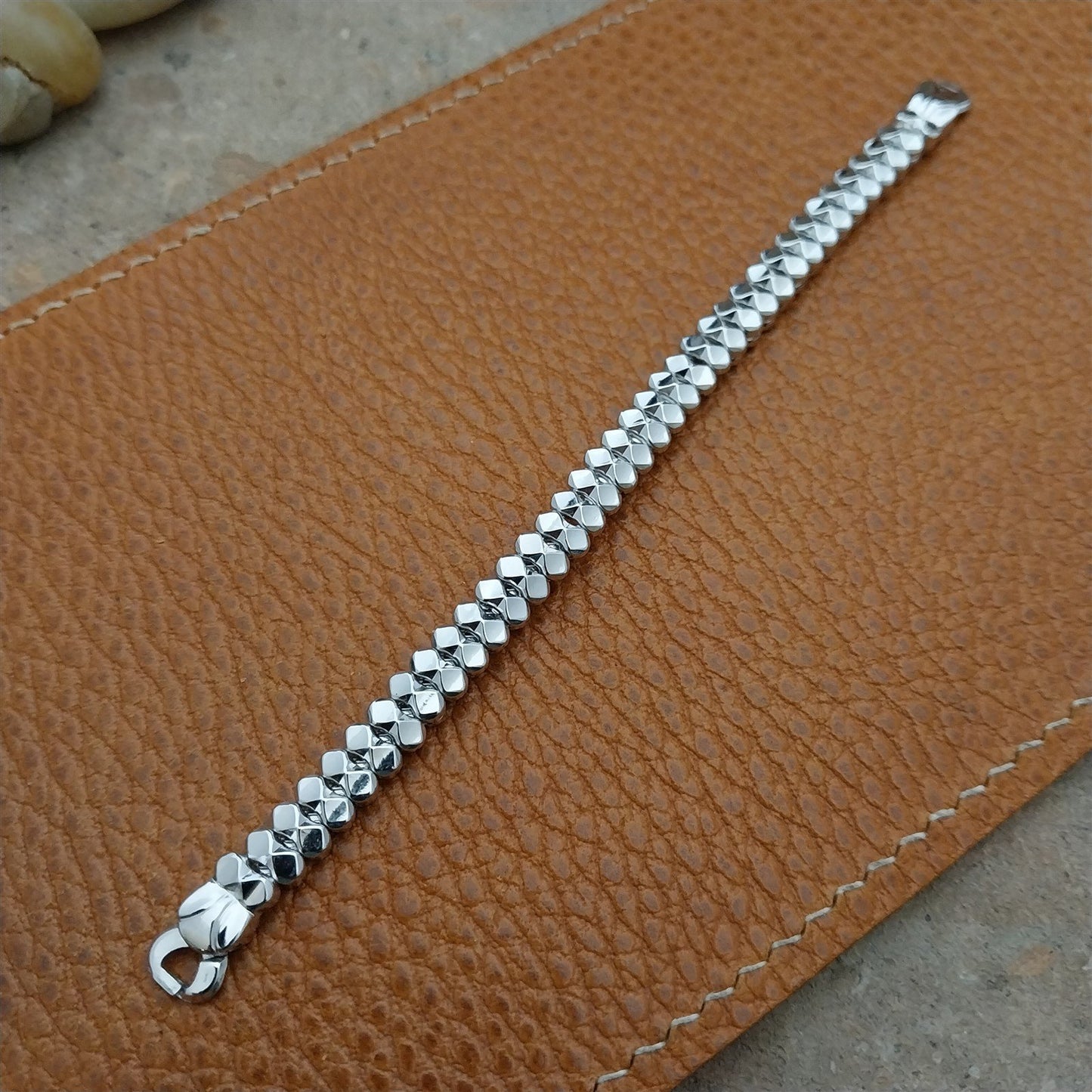 1950s Vintage JB Champion White Gold Fill NOS Unused Ladies Cocktail Watch Band