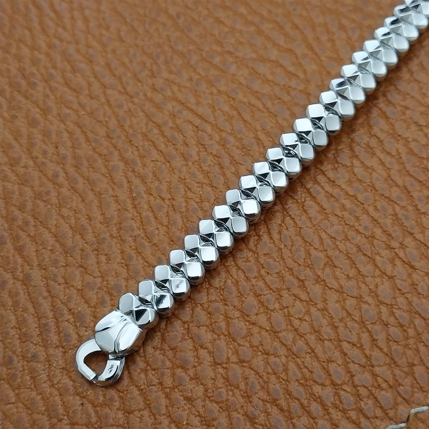 1950s Vintage JB Champion White Gold Fill NOS Unused Ladies Cocktail Watch Band