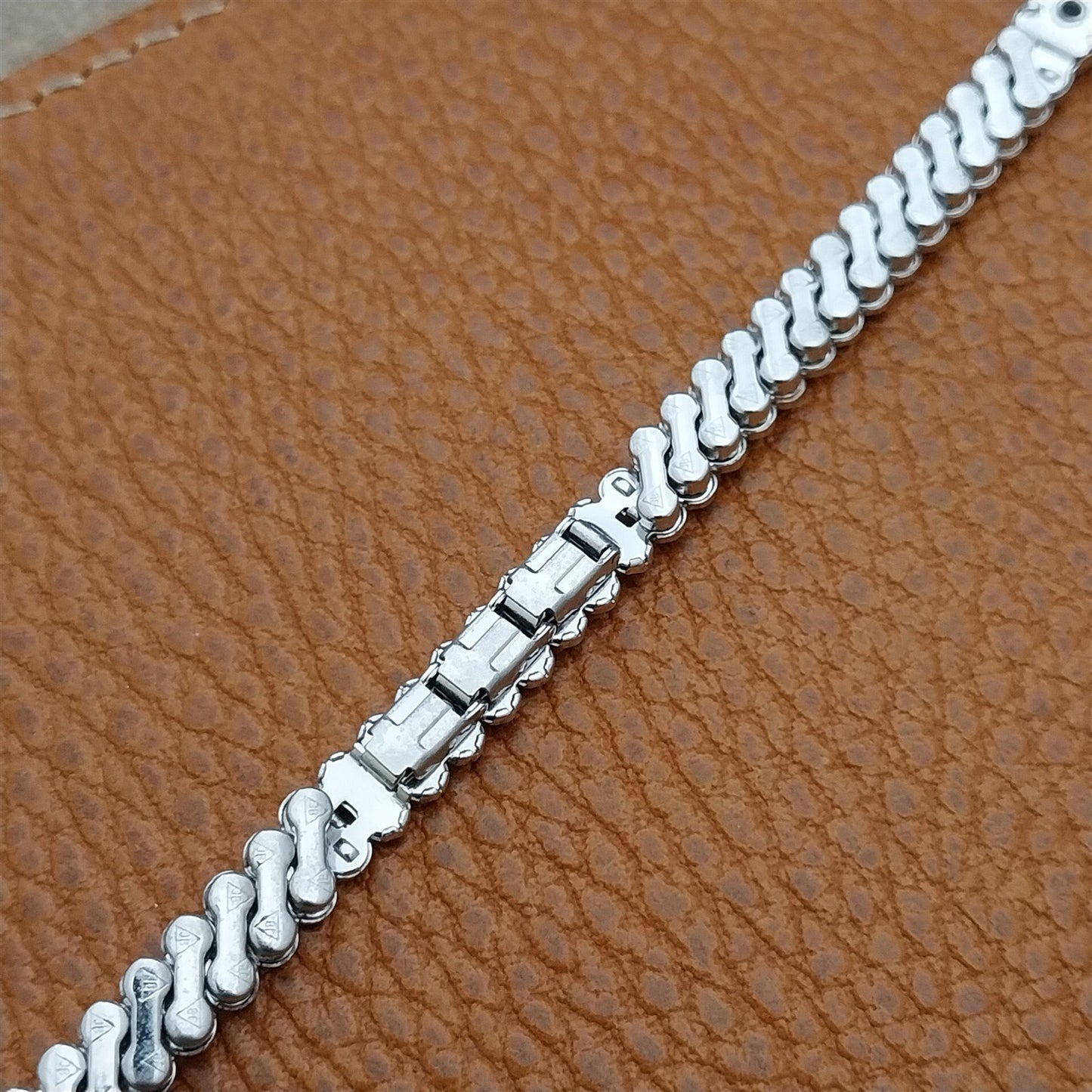 1950s Vintage JB Champion White Gold Fill NOS Unused Ladies Cocktail Watch Band