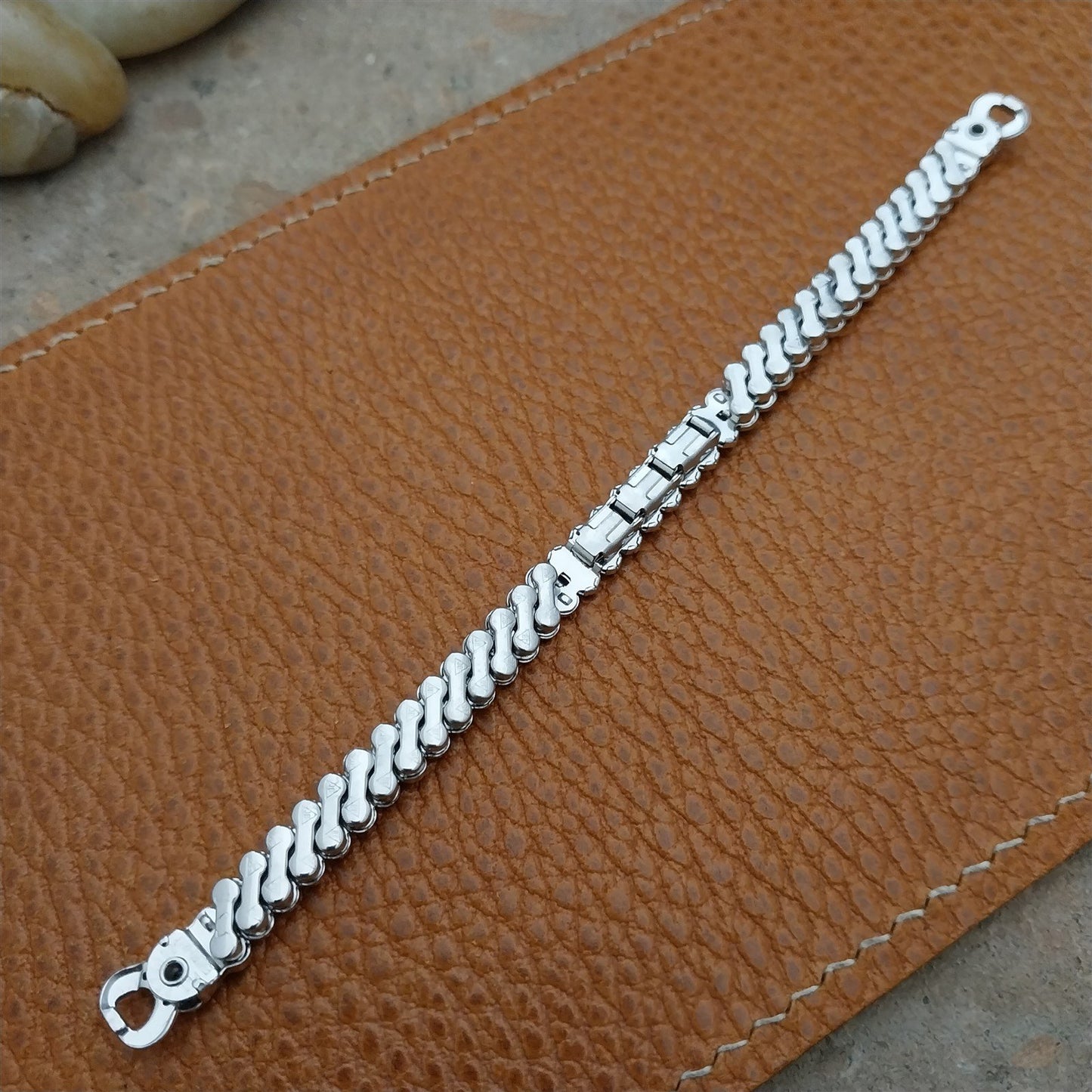 1950s Vintage JB Champion White Gold Fill NOS Unused Ladies Cocktail Watch Band