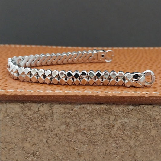 1950s Vintage JB Champion White Gold Fill NOS Unused Ladies Cocktail Watch Band