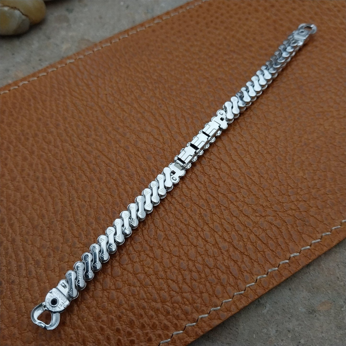 1950s Vintage JB Champion White Gold Fill Unused NOS Ladies Cocktail Watch Band