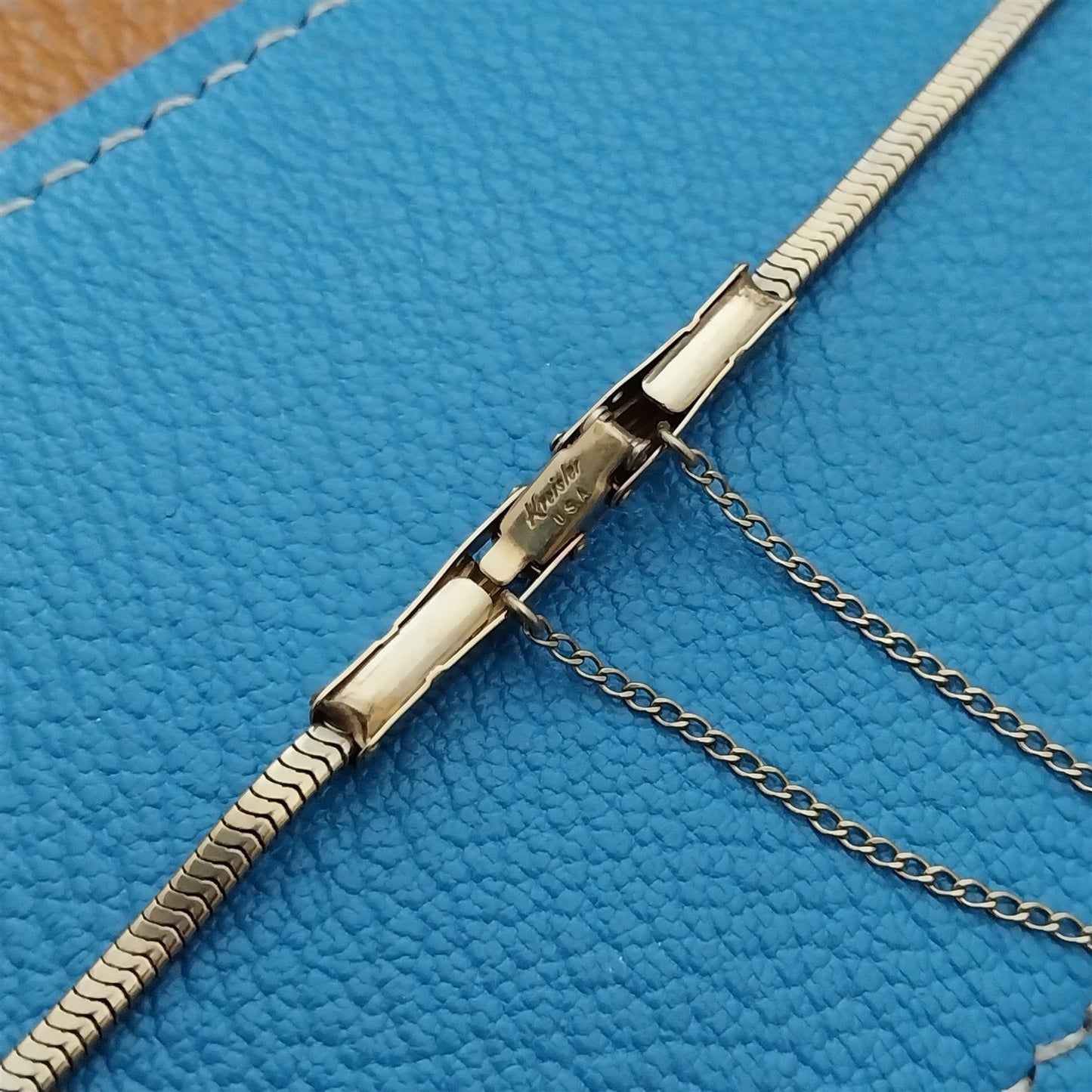 Vintage Kreisler Long Gold-Fill Unused Classic 1950s Ladies Cocktail Watch Band