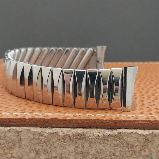 Vintage 1960 Flex-Let Rex Stainless Steel Expansion 17.2mm Unused nos Watch Band