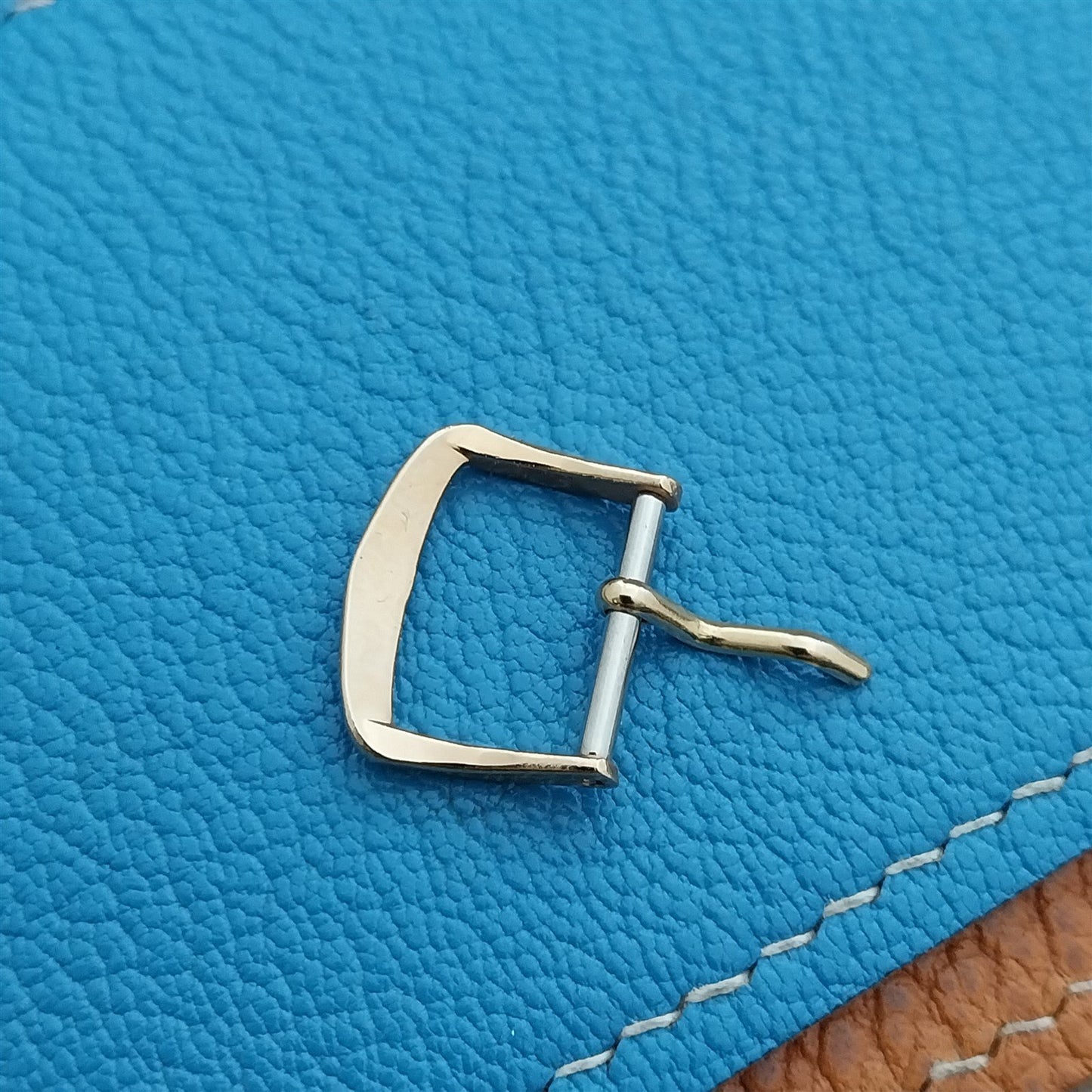 14mm Yellow Gold-Tone Classic Unused Vintage Watch Band Buckle