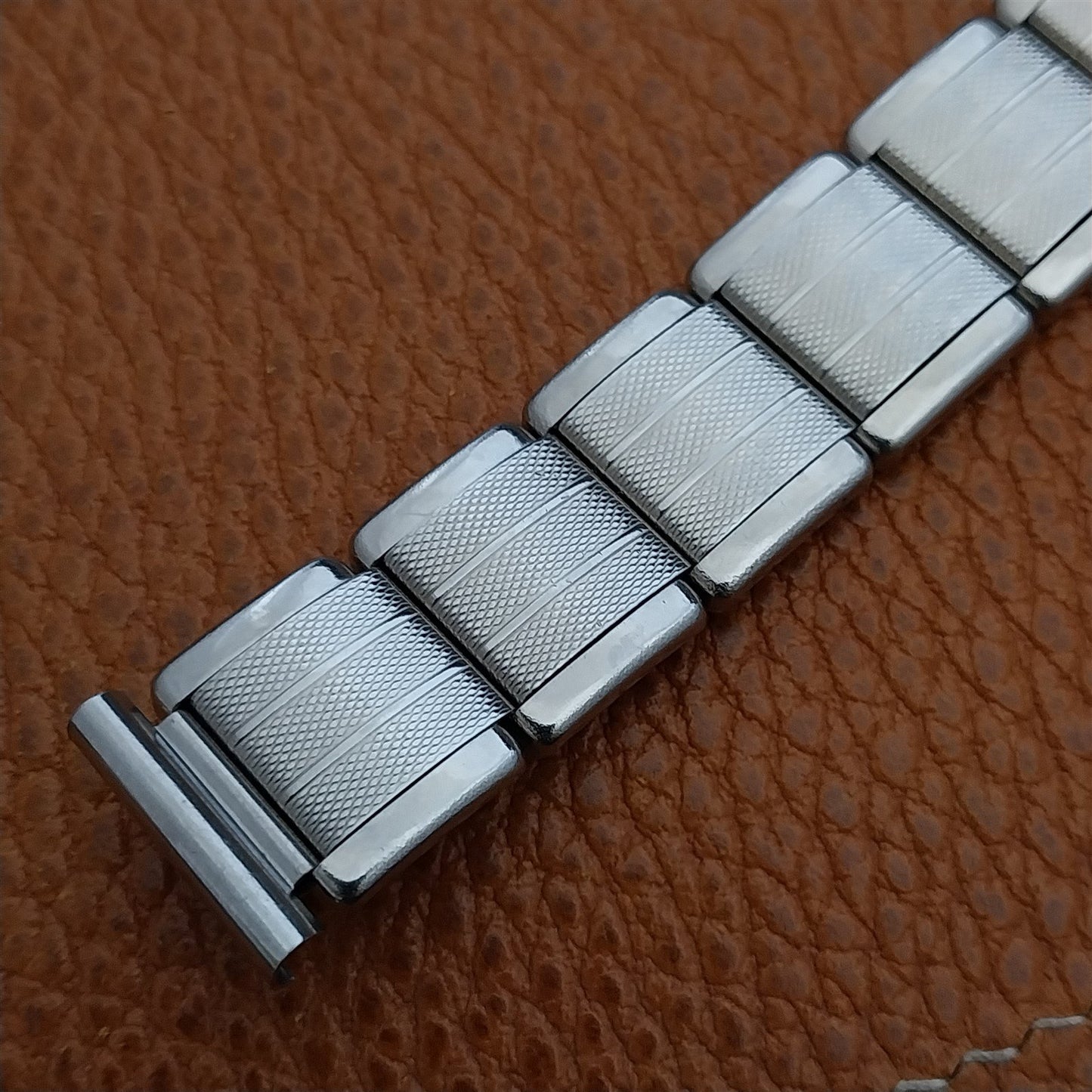 16.5mm Fischer Stainless Steel Classic Stretch Unused Vintage Watch Band