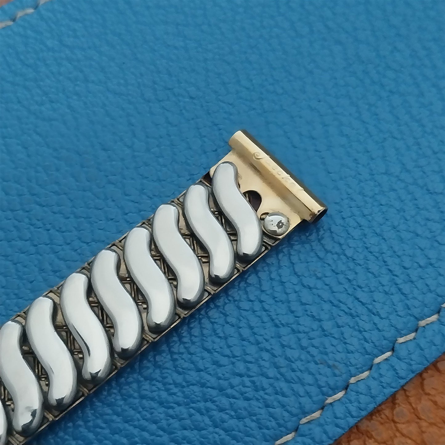 1940s Vintage 15mm 14mm 10k Gold Filled Jaekel Classic Stretch Unused Watch Band