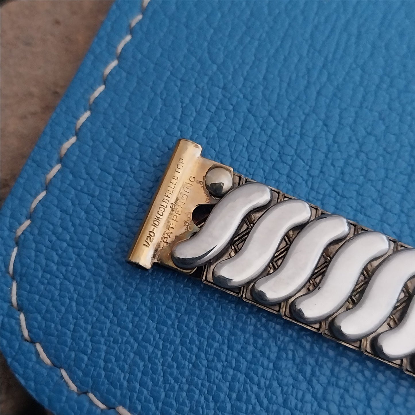 1940s Vintage 15mm 14mm 10k Gold Filled Jaekel Classic Stretch Unused Watch Band