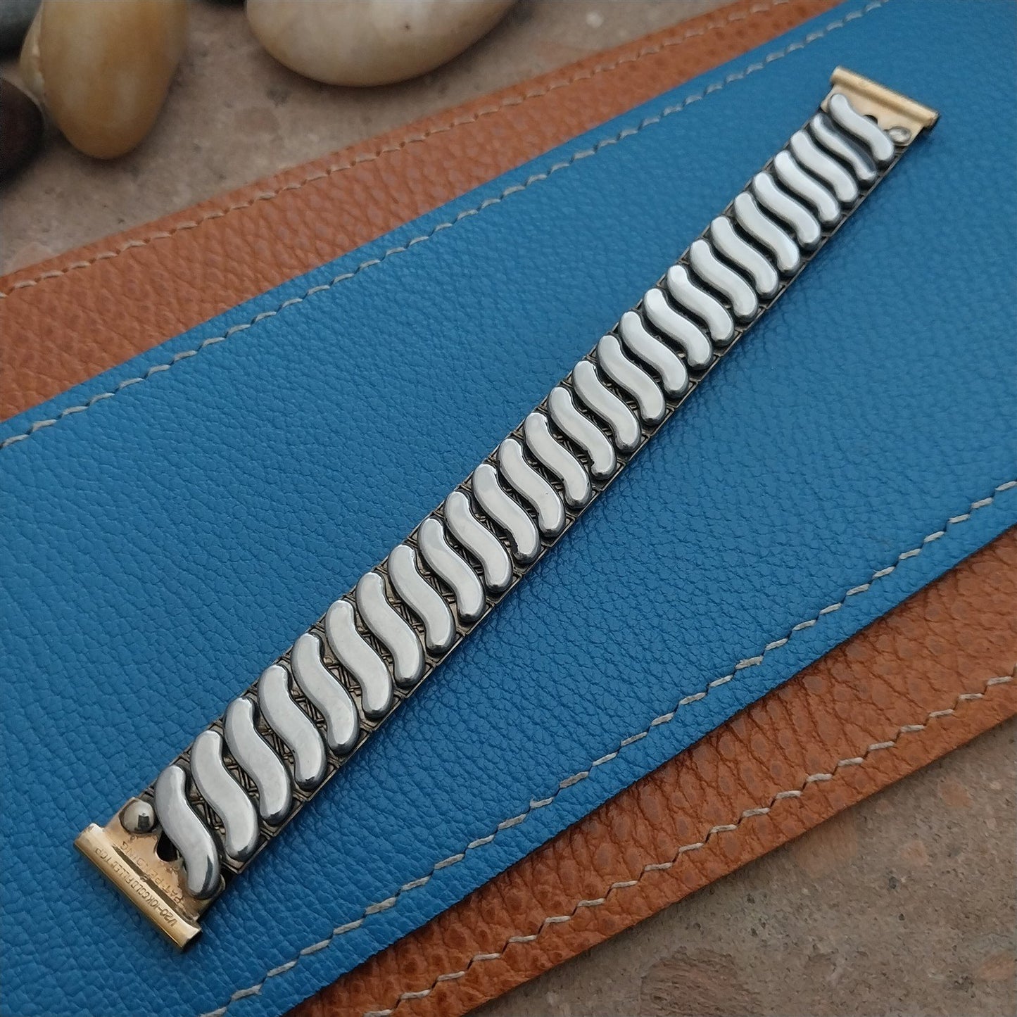 1940s Vintage 15mm 14mm 10k Gold Filled Jaekel Classic Stretch Unused Watch Band