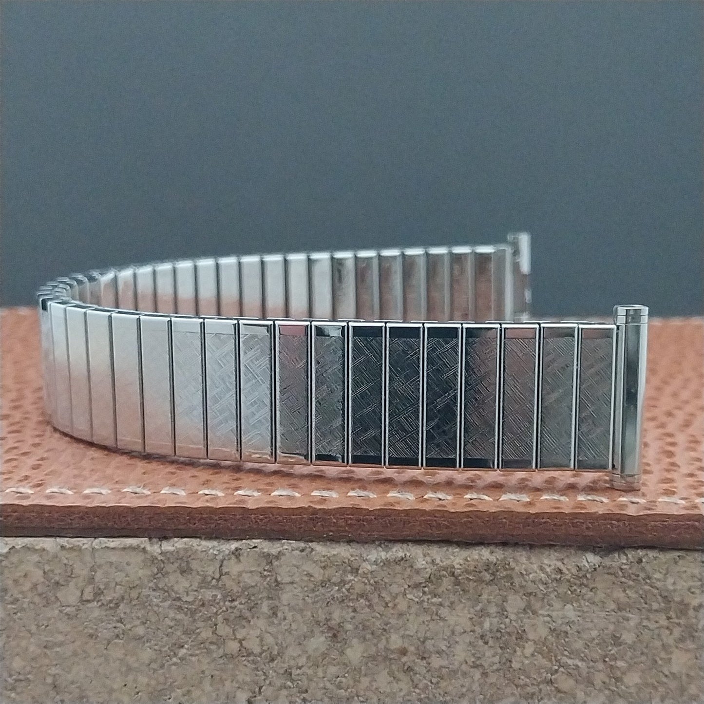 Vintage 19mm 18mm 16mm 1963 Speidel Atlantis Long Stainless Unused Watch Band