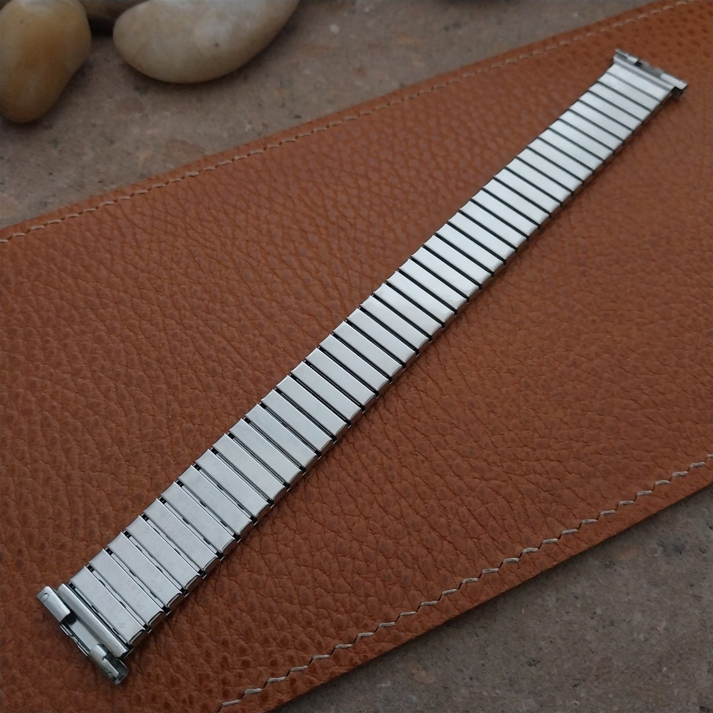 Vintage 19mm 18mm 16mm 1963 Speidel Atlantis Long Stainless Unused Watch Band