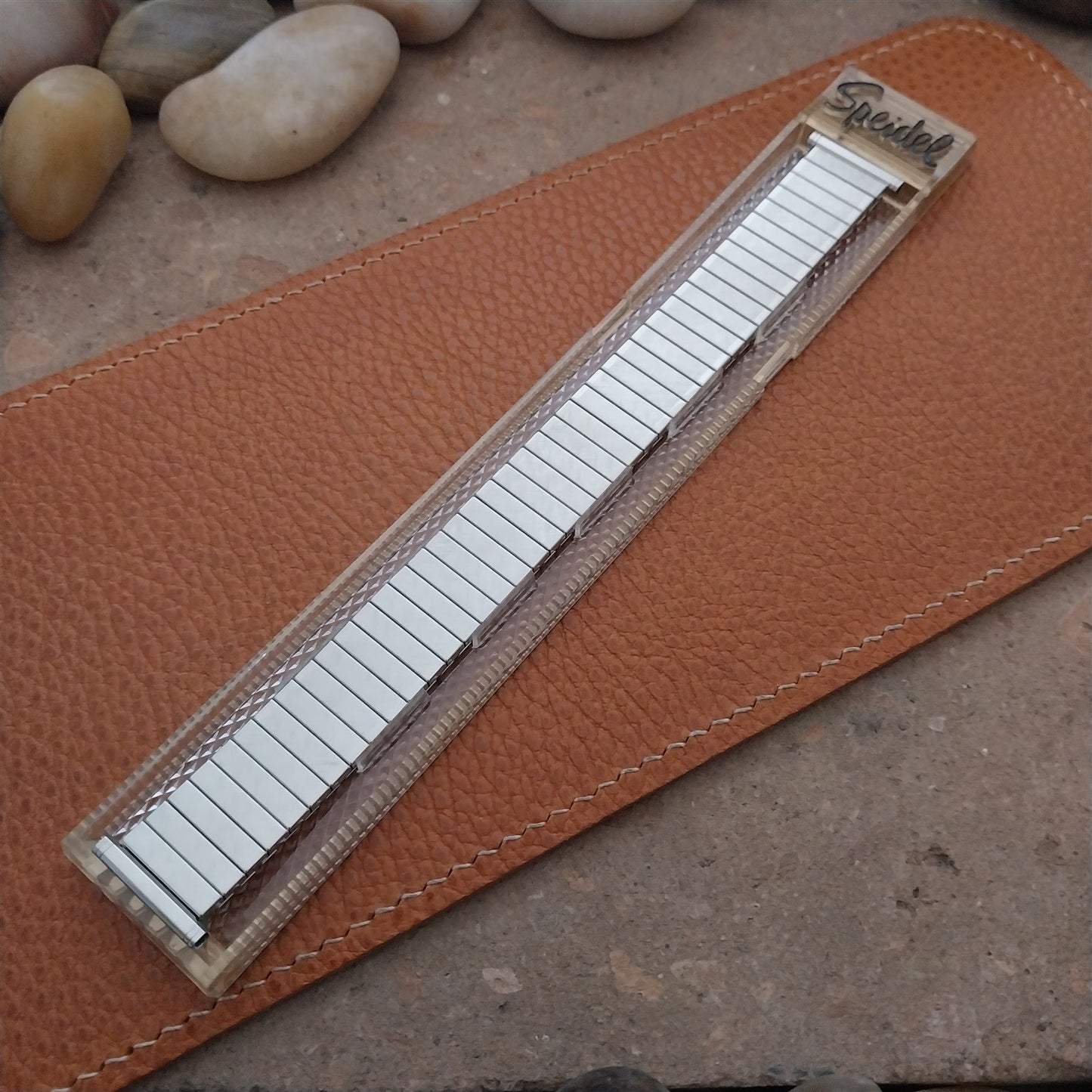 Vintage 19mm 18mm 16mm 1963 Speidel Atlantis Long Stainless Unused Watch Band