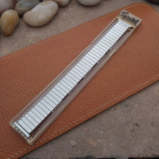 Vintage 19mm 18mm 16mm 1963 Speidel Atlantis Long Stainless Unused Watch Band
