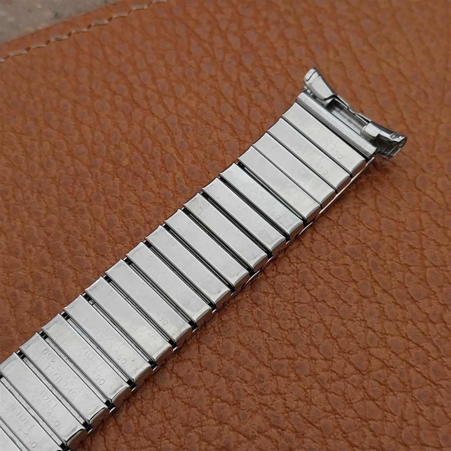 Vintage 16mm 18mm 19mm Speidel Linesman Engravable Emblem Unused Watch Band