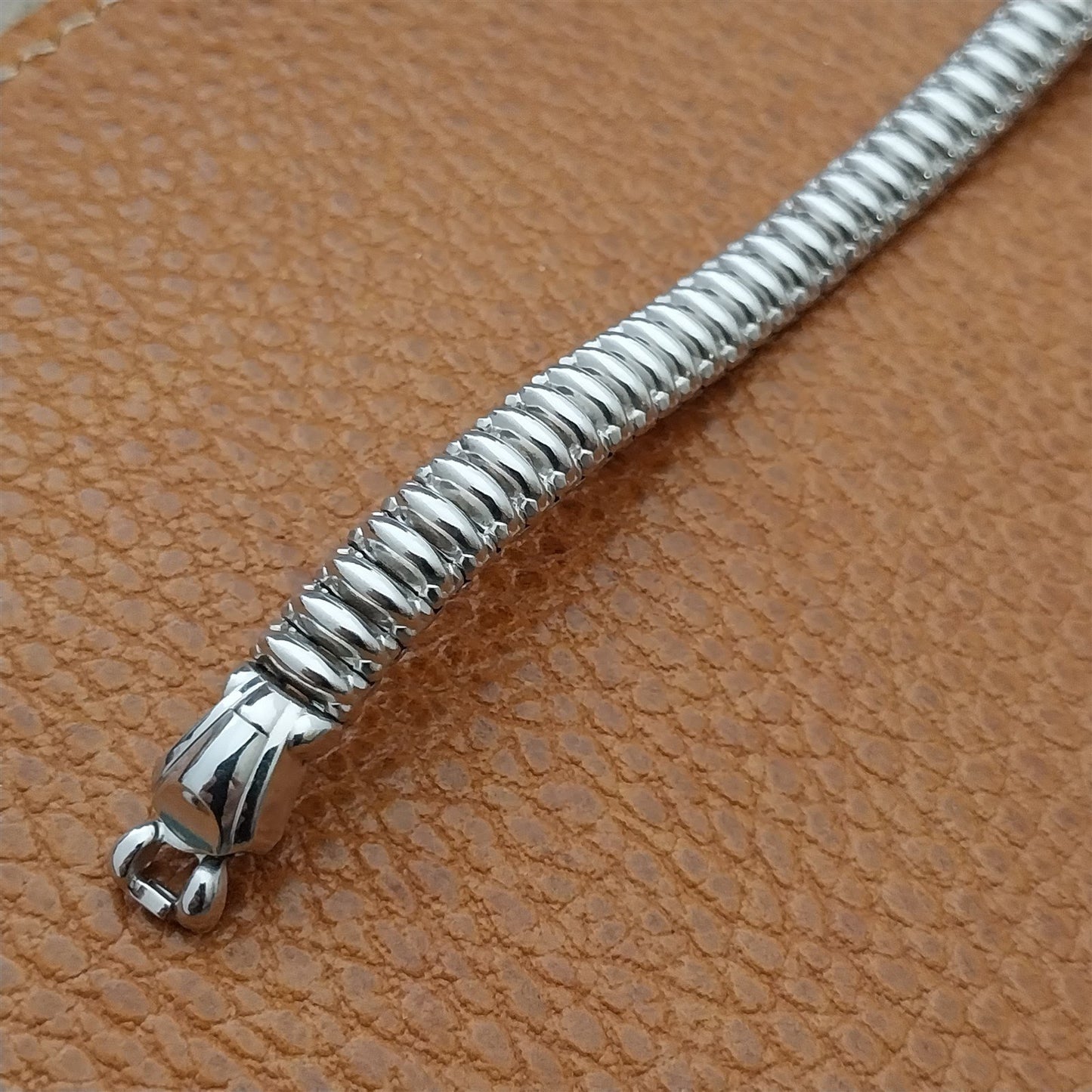 Vintage 50s White Gold-Filled Ladies Expansion Gemex Unused Cocktail Watch Band