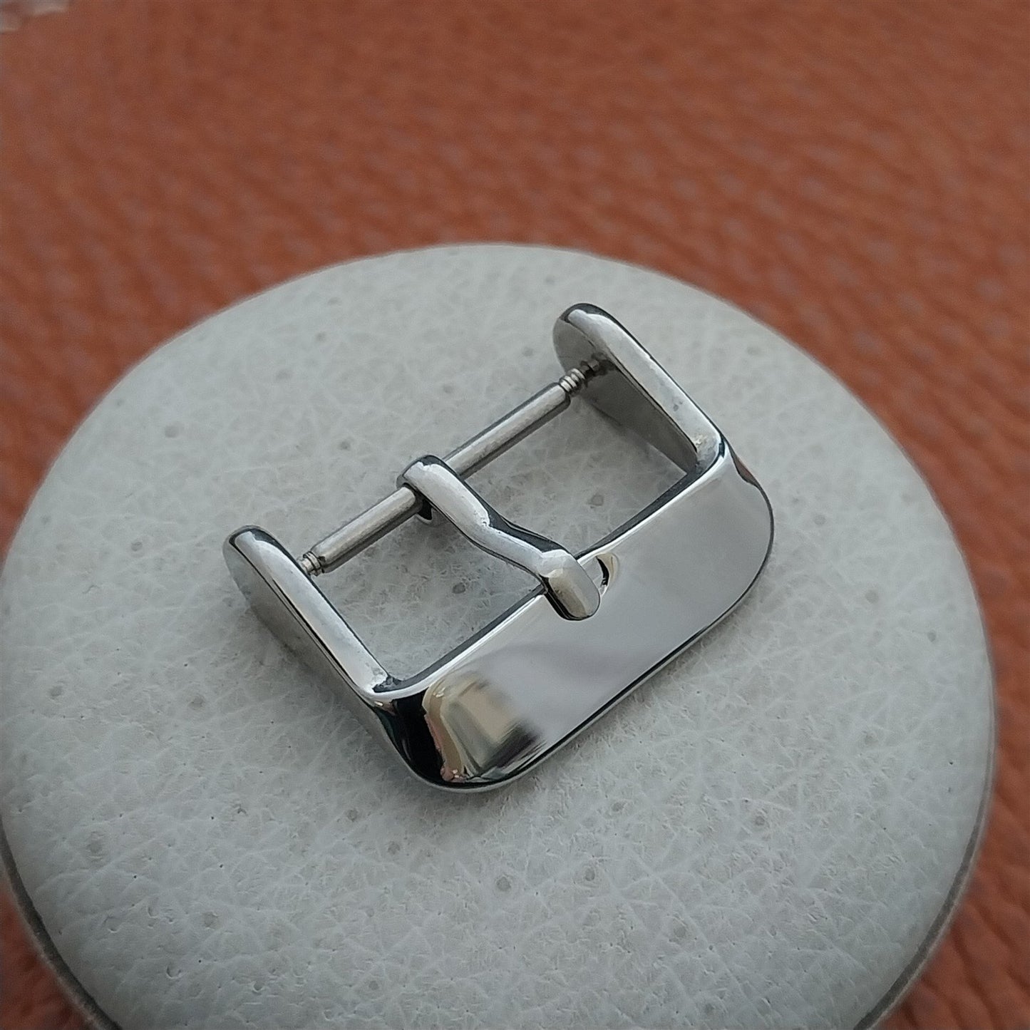 18mm High Quality Polished Stainless Steel Watch Strap Buckle