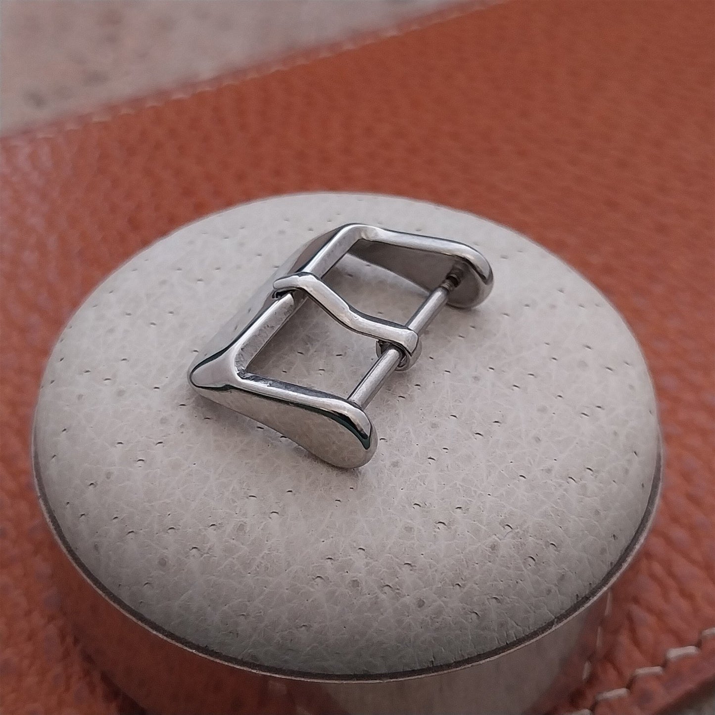 18mm High Quality Polished Stainless Steel Watch Strap Buckle