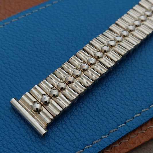 Vintage 18mm 17mm 16mm Gold-Filled Expansion Stonewall Unused 1950s Watch Band