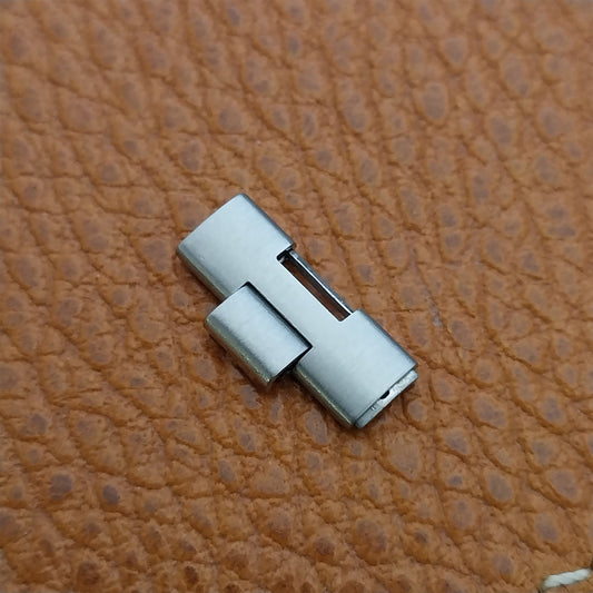 1 Vintage Original Unused Stelux Stainless Steel NOS Watch Band H Link