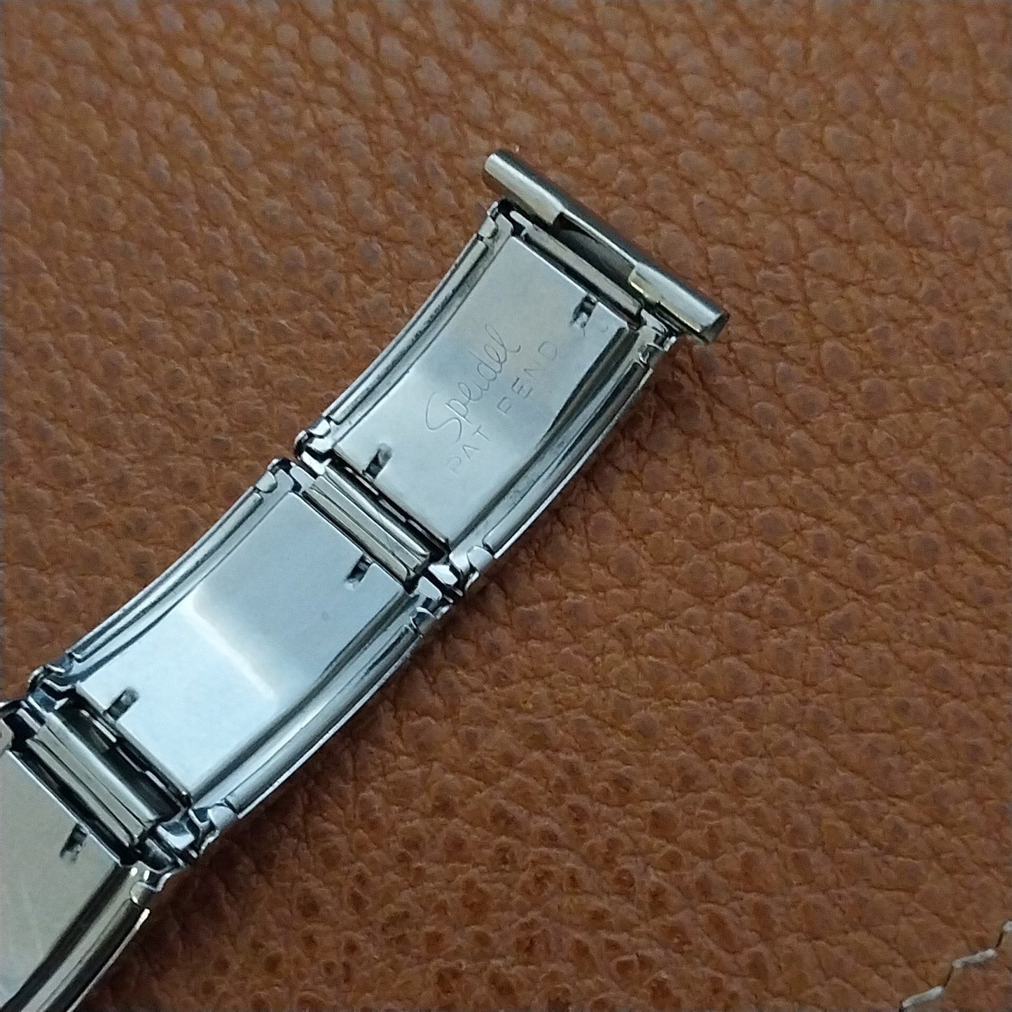 19mm 18mm 16mm 1950s Speidel Stainless & Lizard MCM Unused Vintage Watch Band