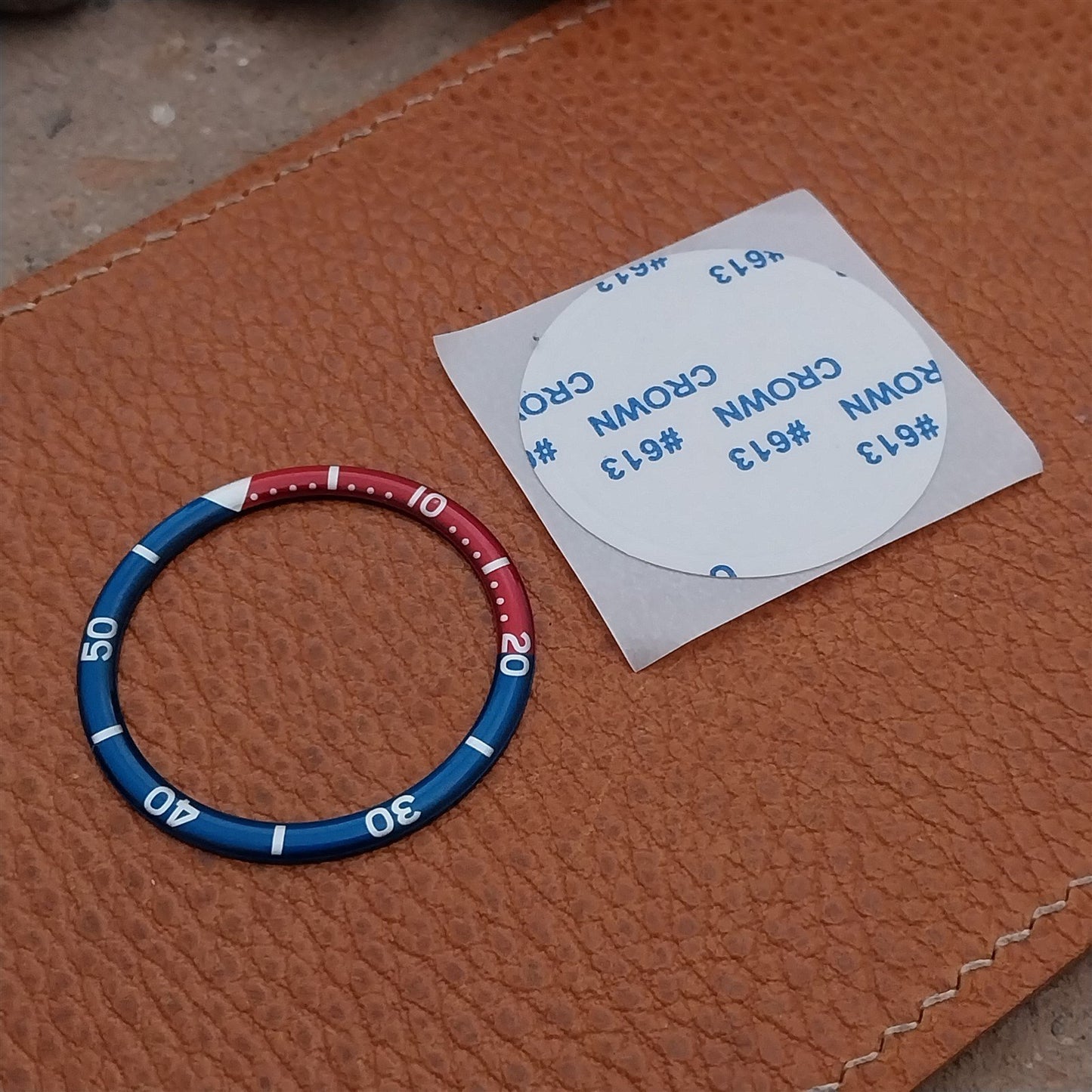 38mm Domed Resin Acrylic Watch Bezel Insert fits Seiko SKX007 SKX009 SKXA35 SRPD