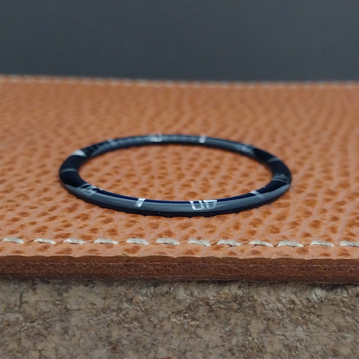 38mm Blue Domed Resin Acrylic Watch Bezel Insert fits Seiko SKX007 SRPD