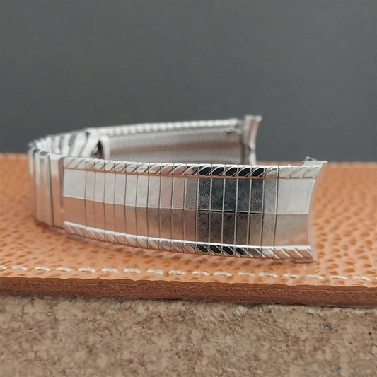 Vintage 19mm 18mm 17mm Kreisler Stainless Steel Unused Classic 1960s Watch Band