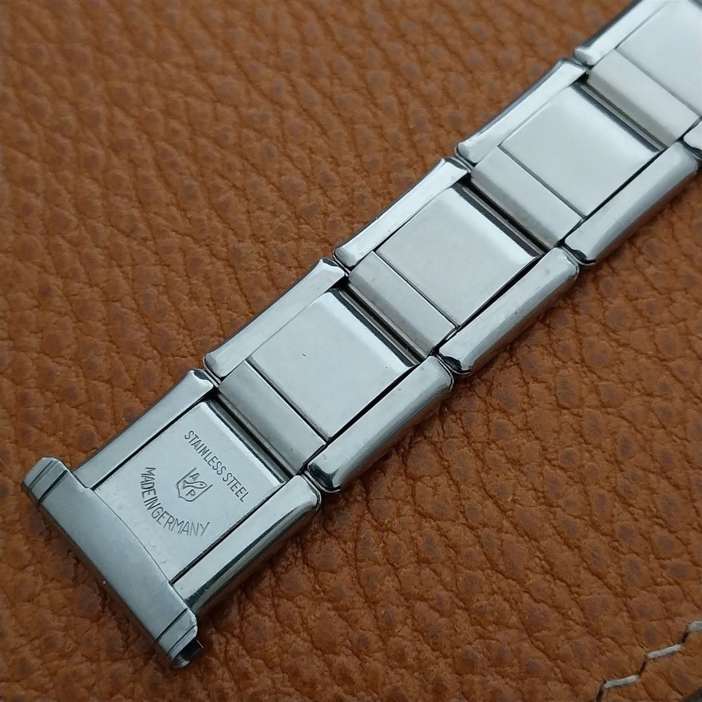 Vintage 19mm 18mm 17mm AP Wire Lug Stainless Steel 1950s Unused Watch Band