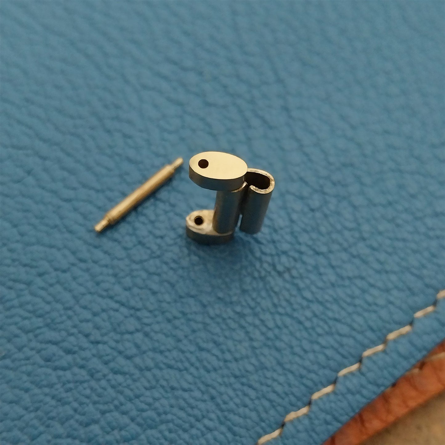 Vintage 1960s-1970s Yellow Gold Tone JB Champion Unused Watch Band Link