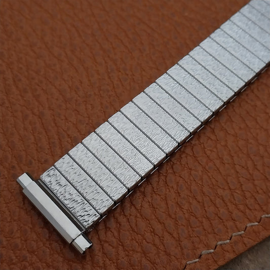 Vintage 18mm 19mm 20mm JB Champion Stainless Steel Expansion Unused Watch Band