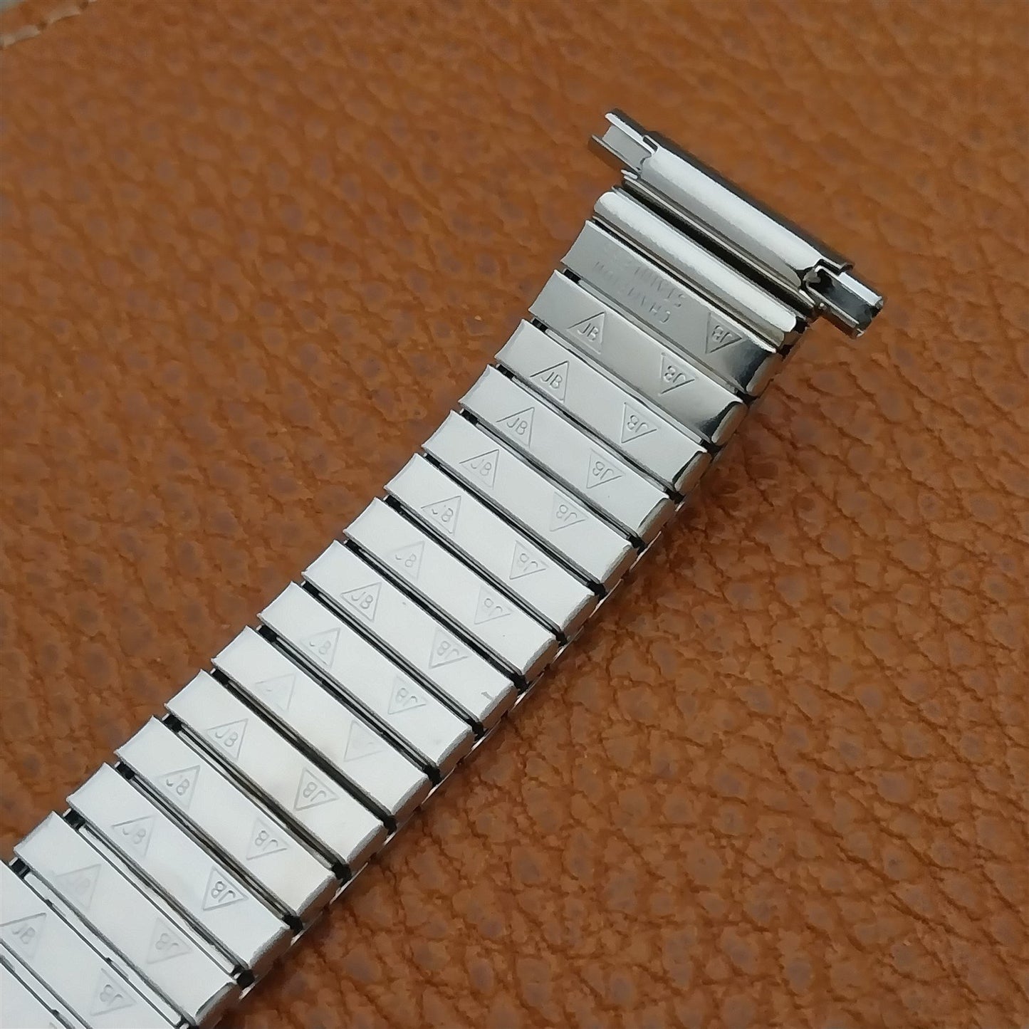 Vintage 18mm 19mm 20mm JB Champion Stainless Steel Expansion Unused Watch Band