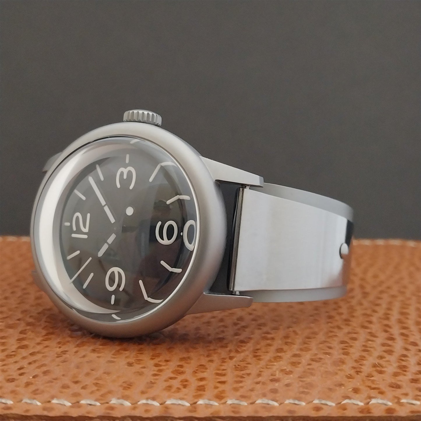 Military Style Field Watch & Don Juan Service Model Stainless Steel Cuff