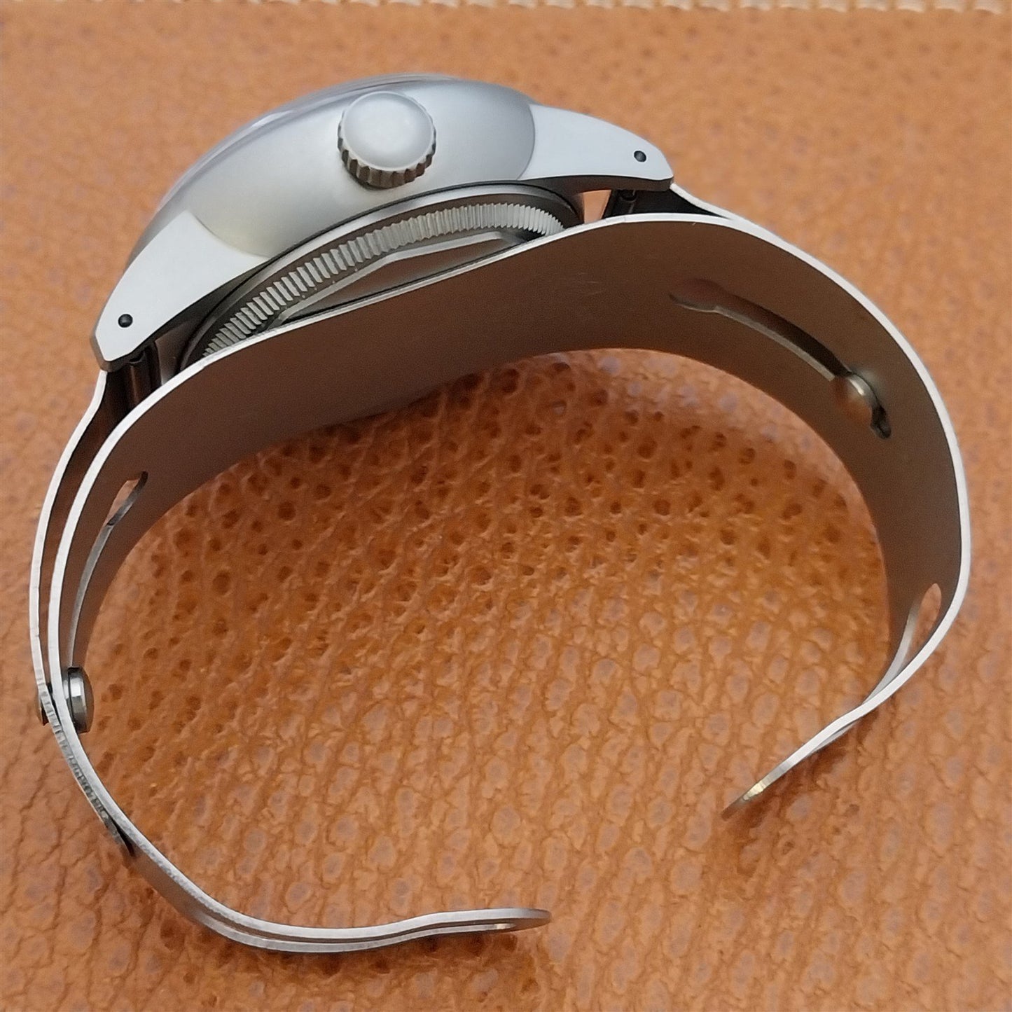 Military Style Field Watch & Don Juan Service Model Stainless Steel Cuff