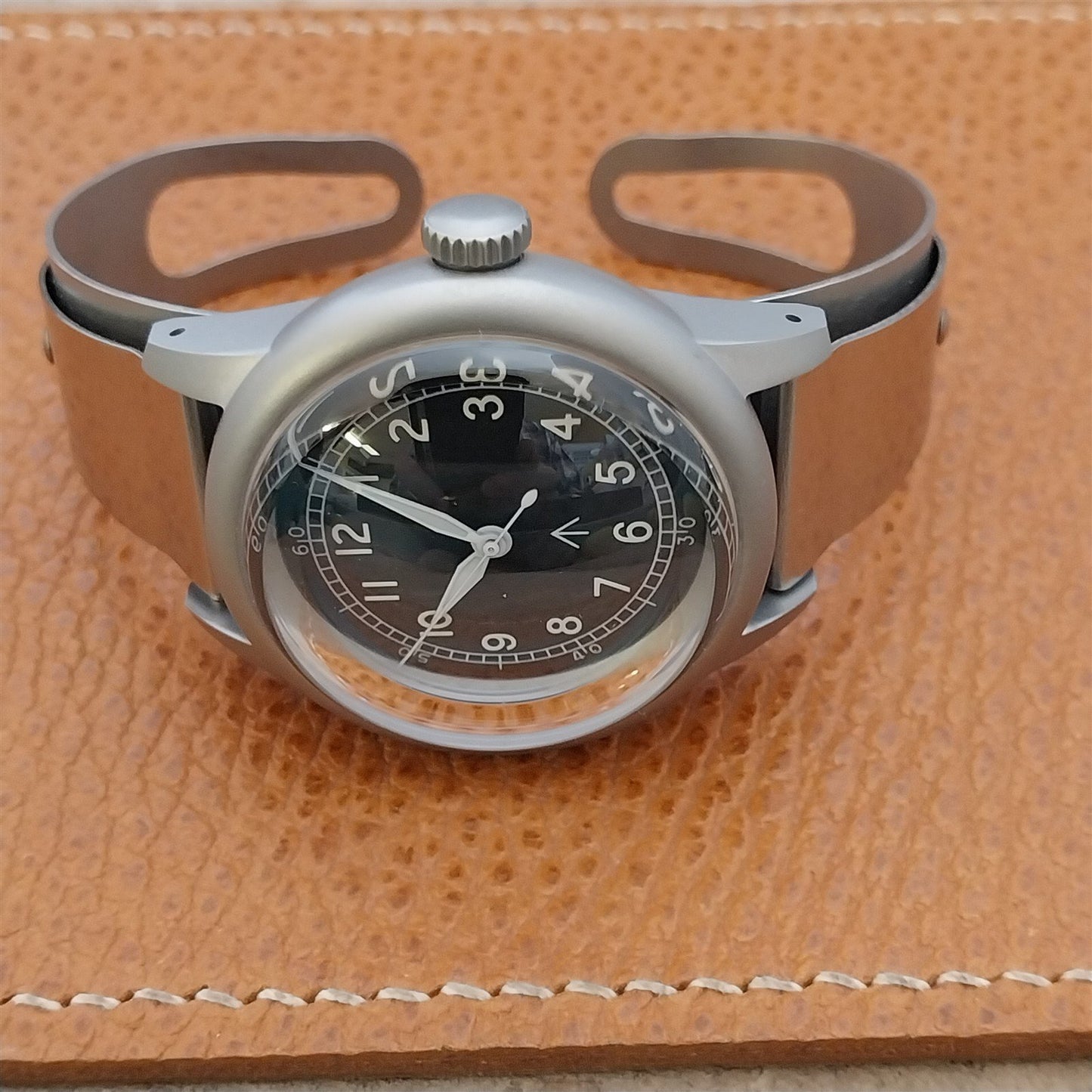 Military Style Field Watch & Don Juan Service Model Stainless Steel Cuff