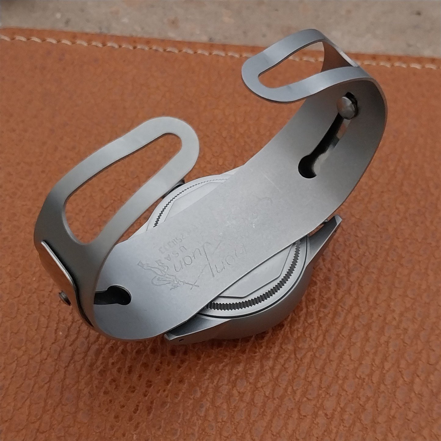 Military Style Field Watch & Don Juan Service Model Stainless Steel Cuff