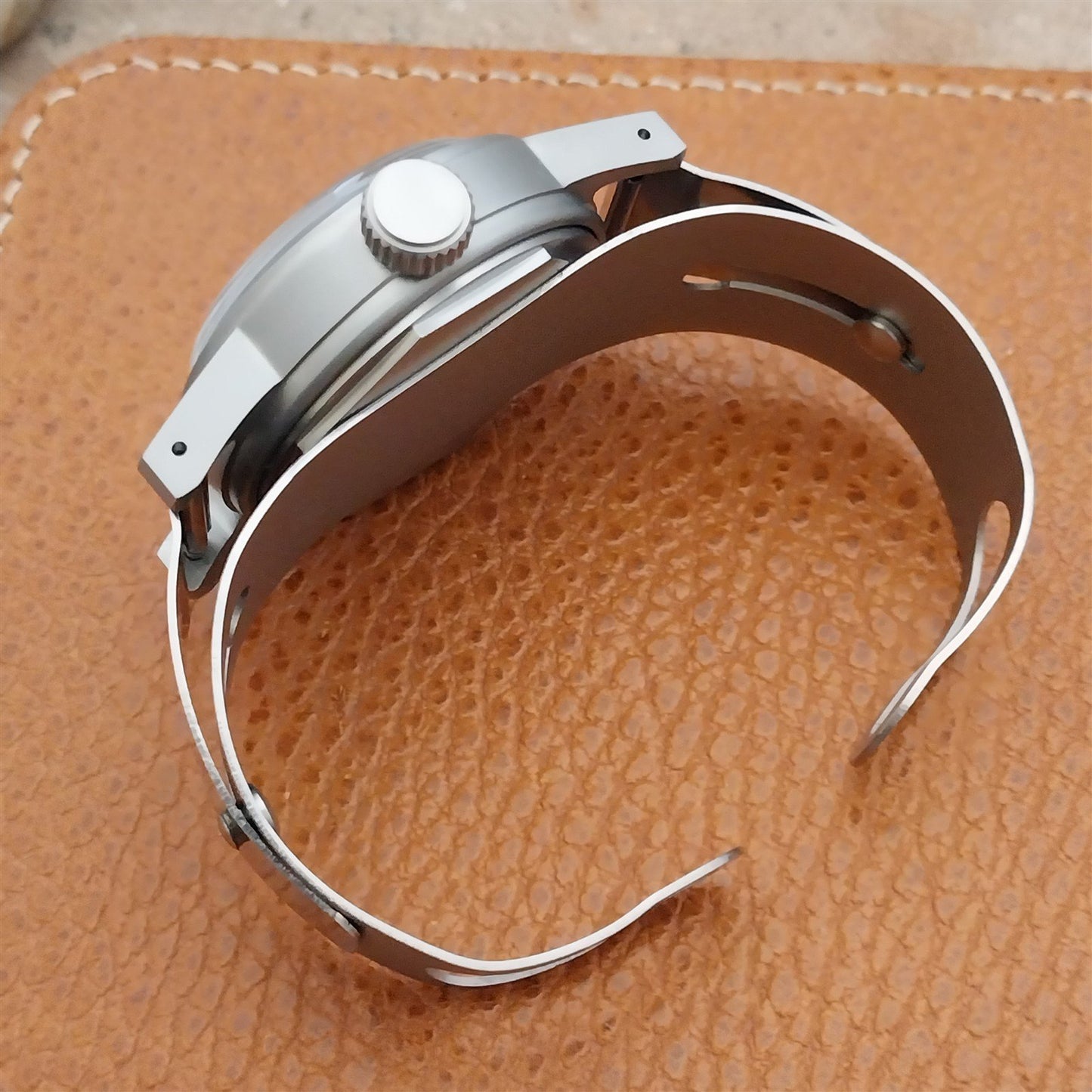 Military Style Field Watch & Don Juan Service Model Stainless Steel Cuff