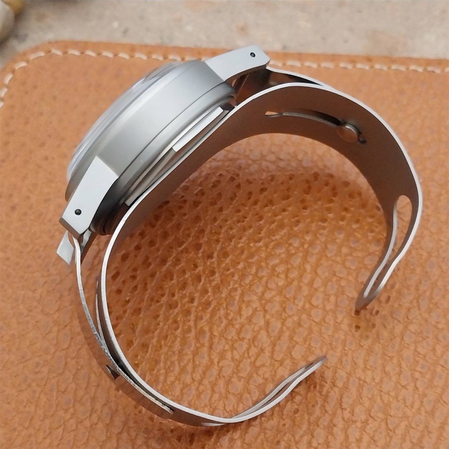 Military Style Field Watch & Don Juan Service Model Stainless Steel Cuff