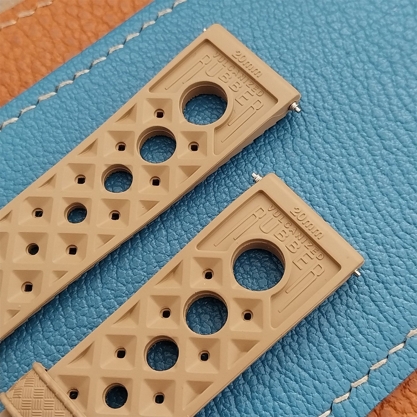 NSA 20mm Skindiver Tropical GT Rally Diver Desert Tan Watch Strap