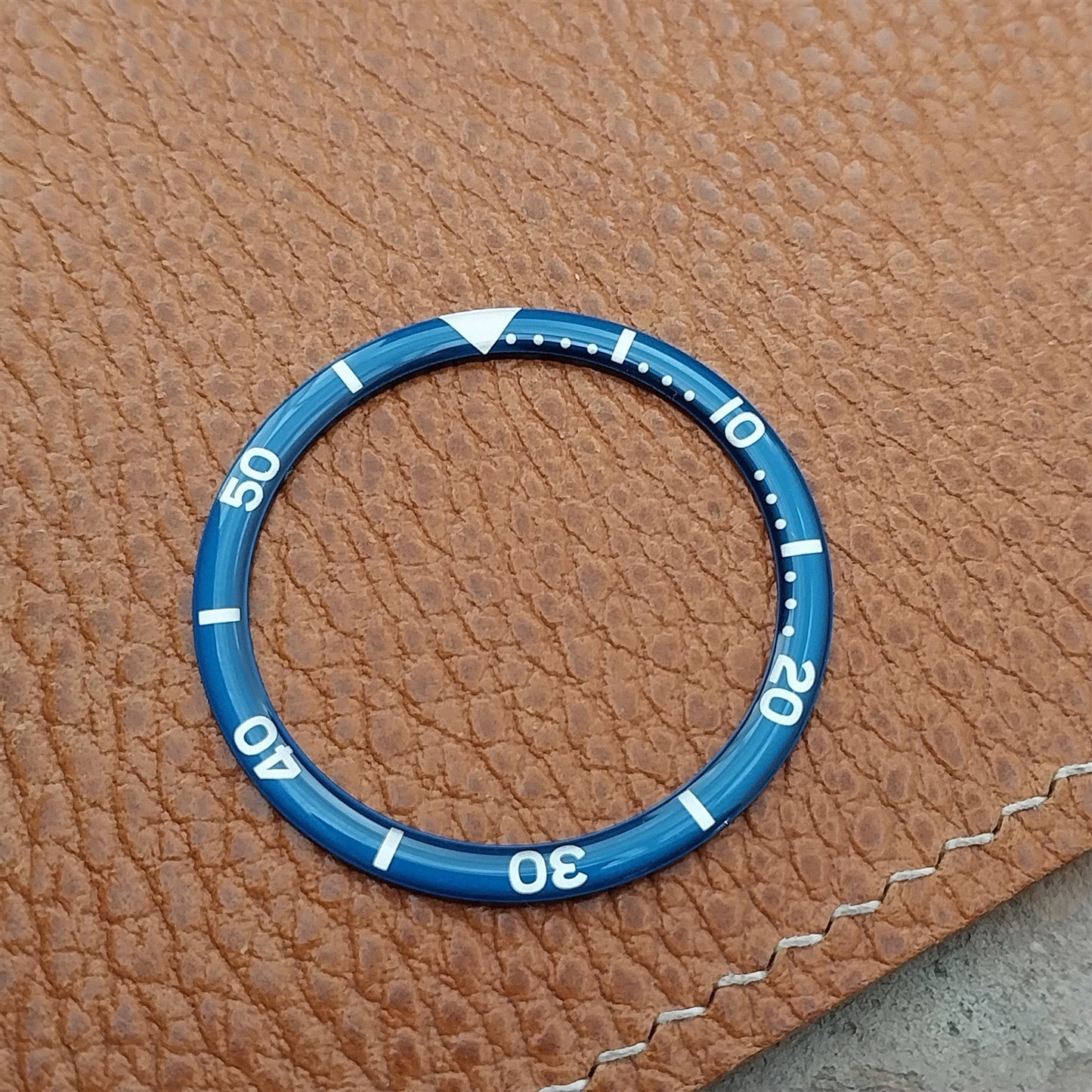 38mm Blue Domed Resin Acrylic Watch Bezel Insert fits Seiko SKX007 SRPD