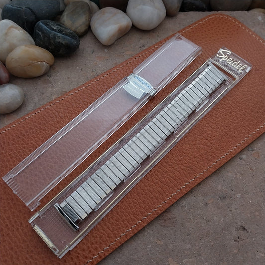 Vintage 1969 Speidel Aquarius Stainless Steel Twistoflex NOS Unused Watch Band