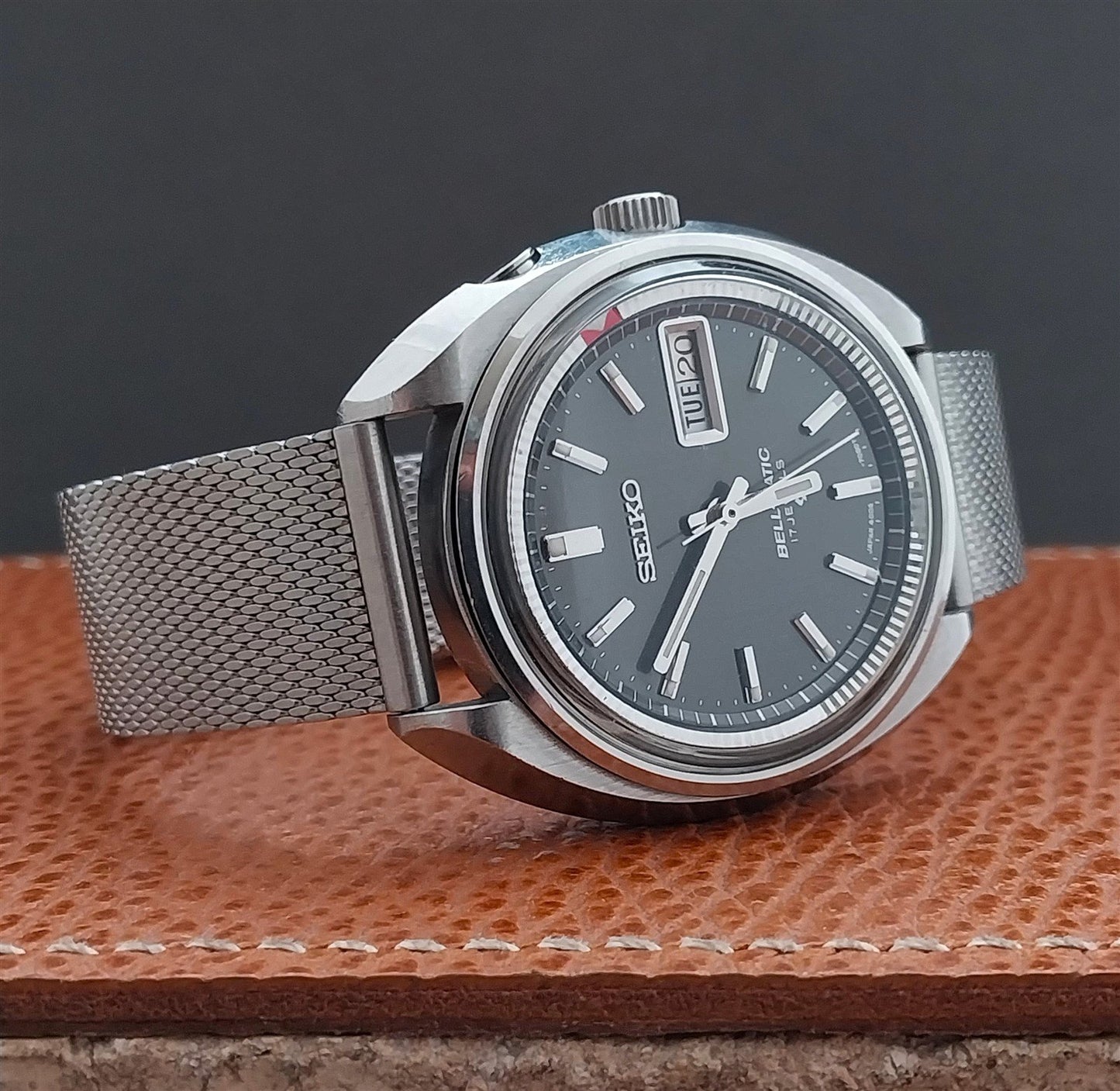 18mm Stainless Steel Mesh STL Stelux 1960s-1970s Unused Vintage Watch Band