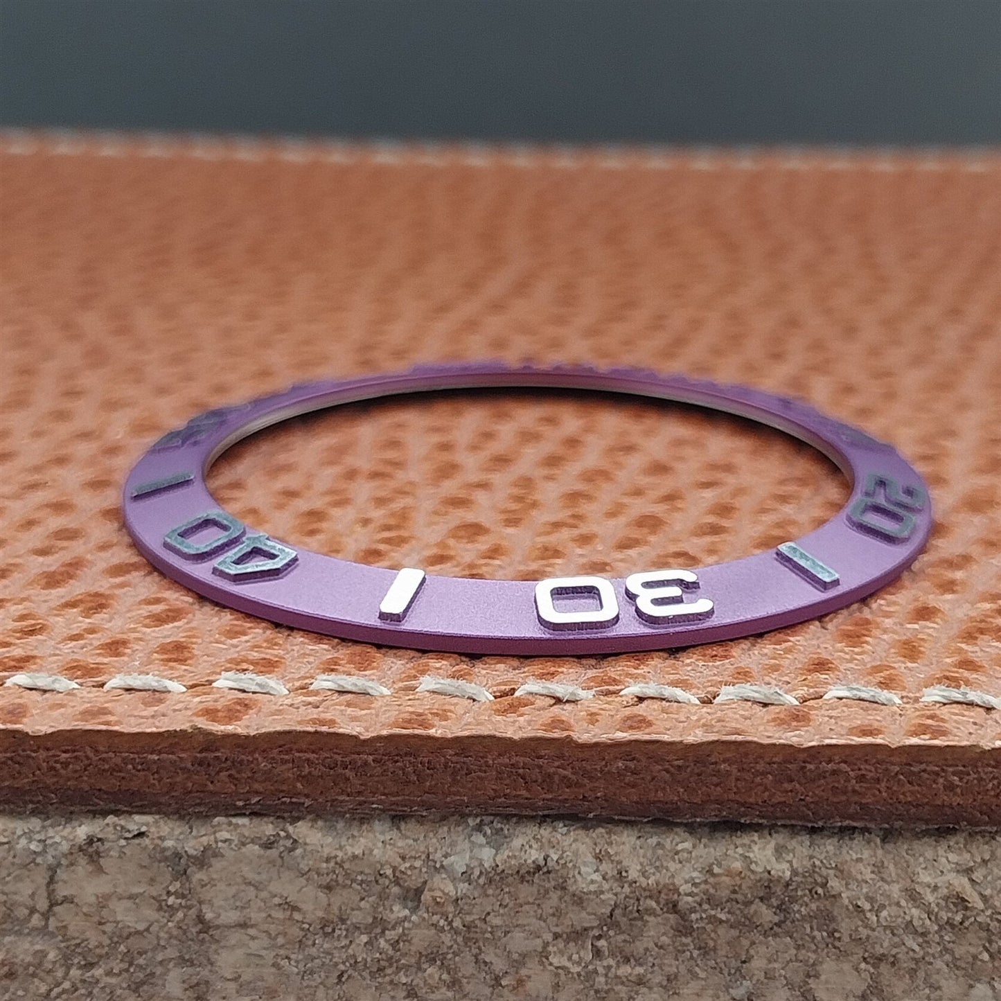 38mm Purple Anodized Watch Bezel Insert Seiko SKX007 SKX009 SKXA35 SRPD