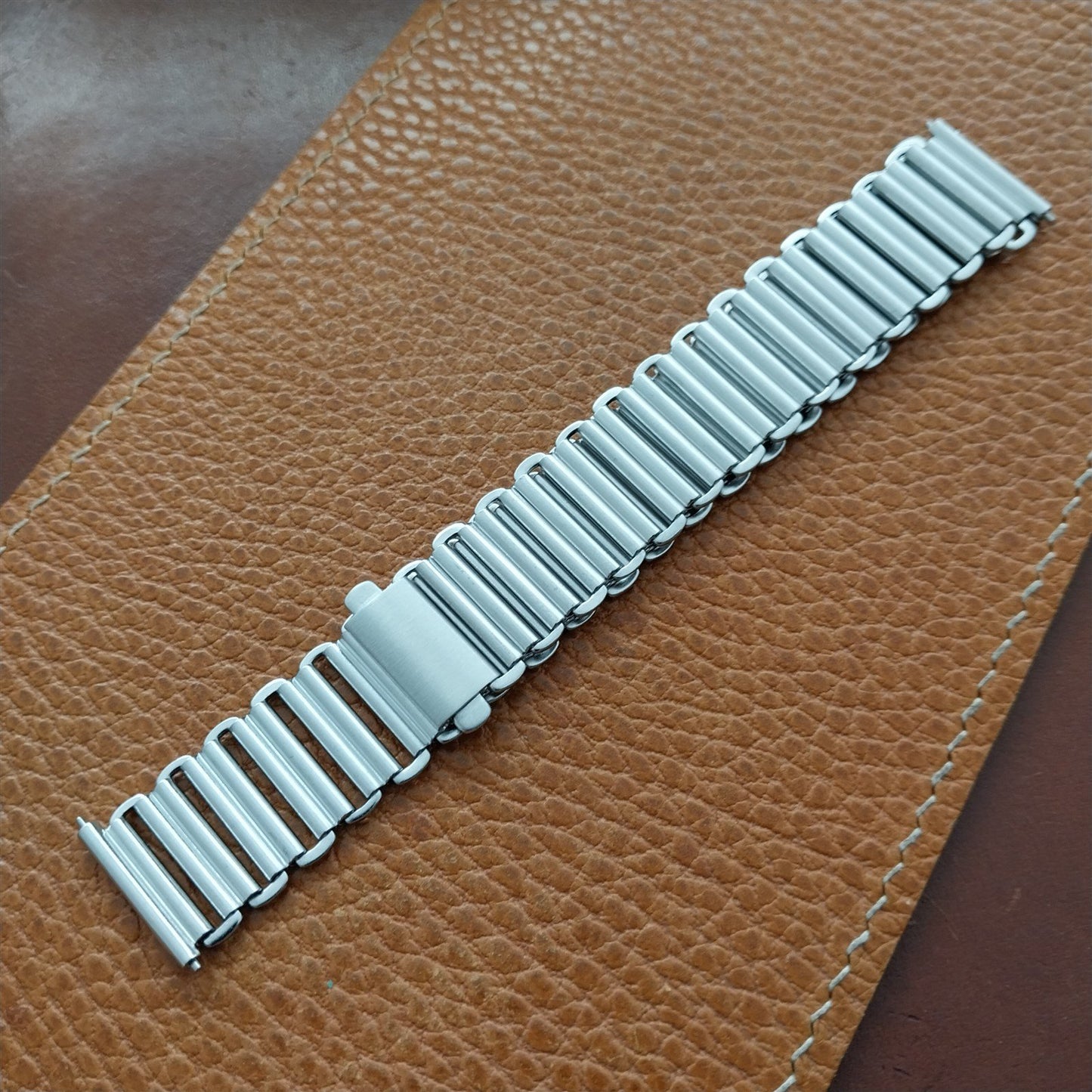 18mm Stainless Steel Vintage Style Bonklip Watch Band