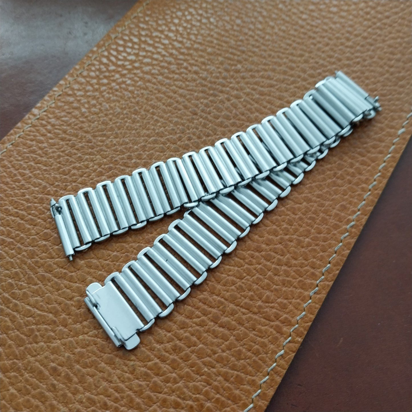 18mm Stainless Steel Vintage Style Bonklip Watch Band