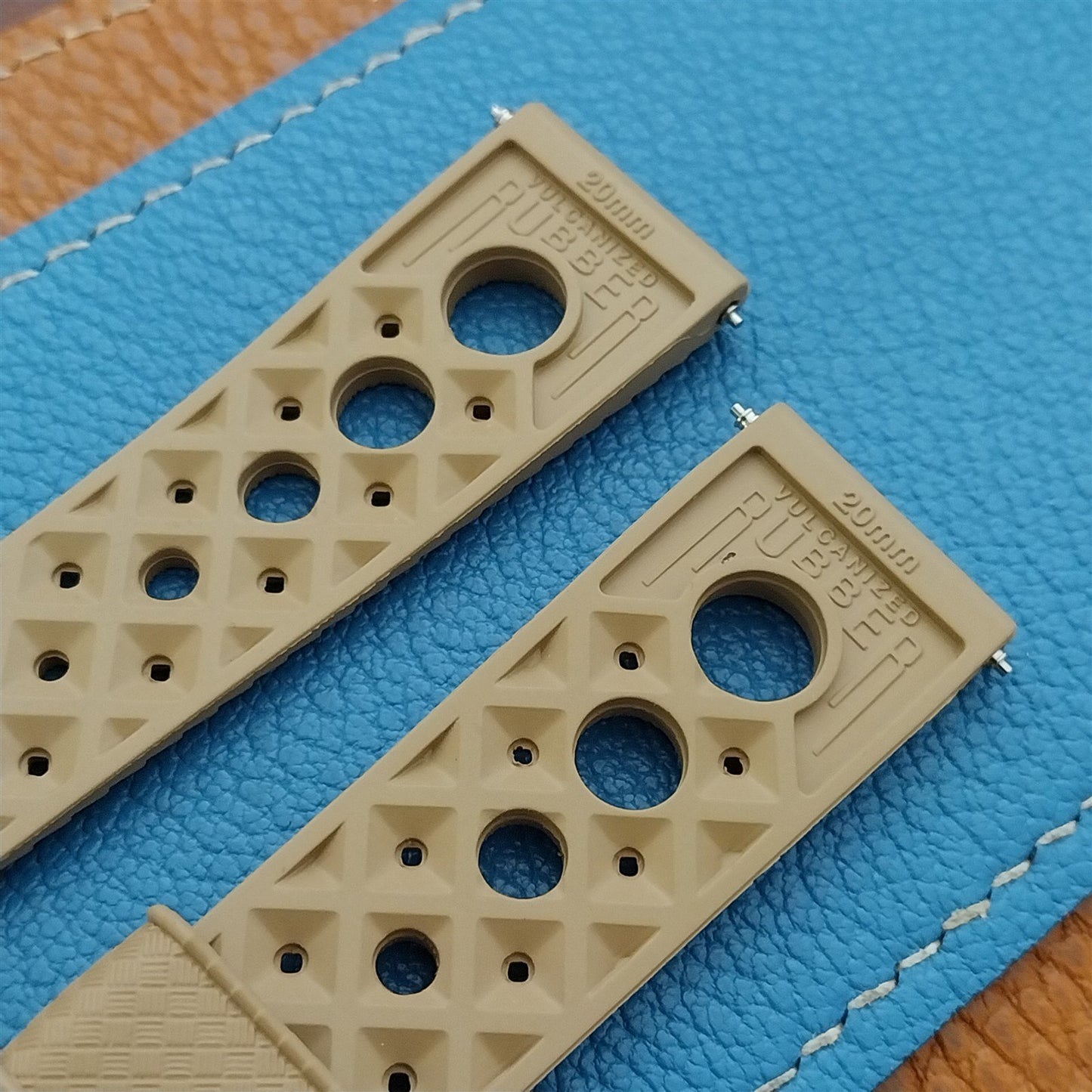 NSA 20mm Skindiver Tropical GT Rally Diver Desert Tan Watch Strap