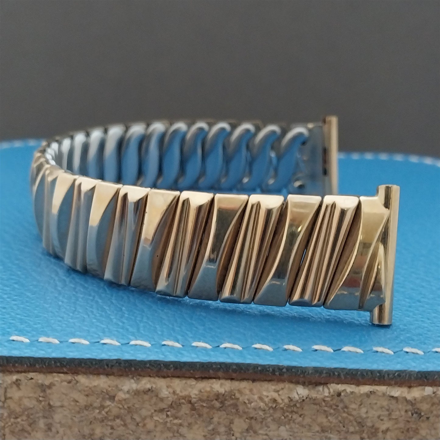1940s Harwood Gold Filled Classic Stretch Expansion Watch Band