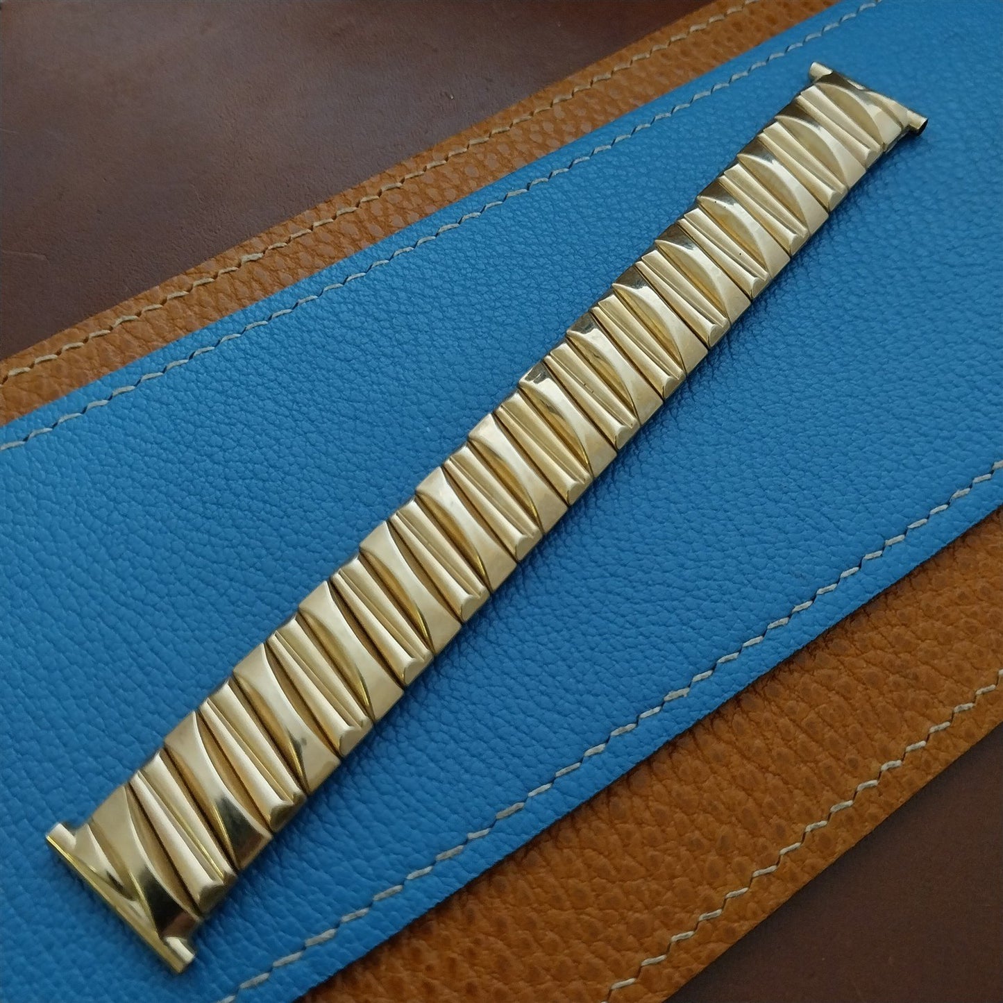 1940s Harwood Gold Filled Classic Stretch Expansion Watch Band