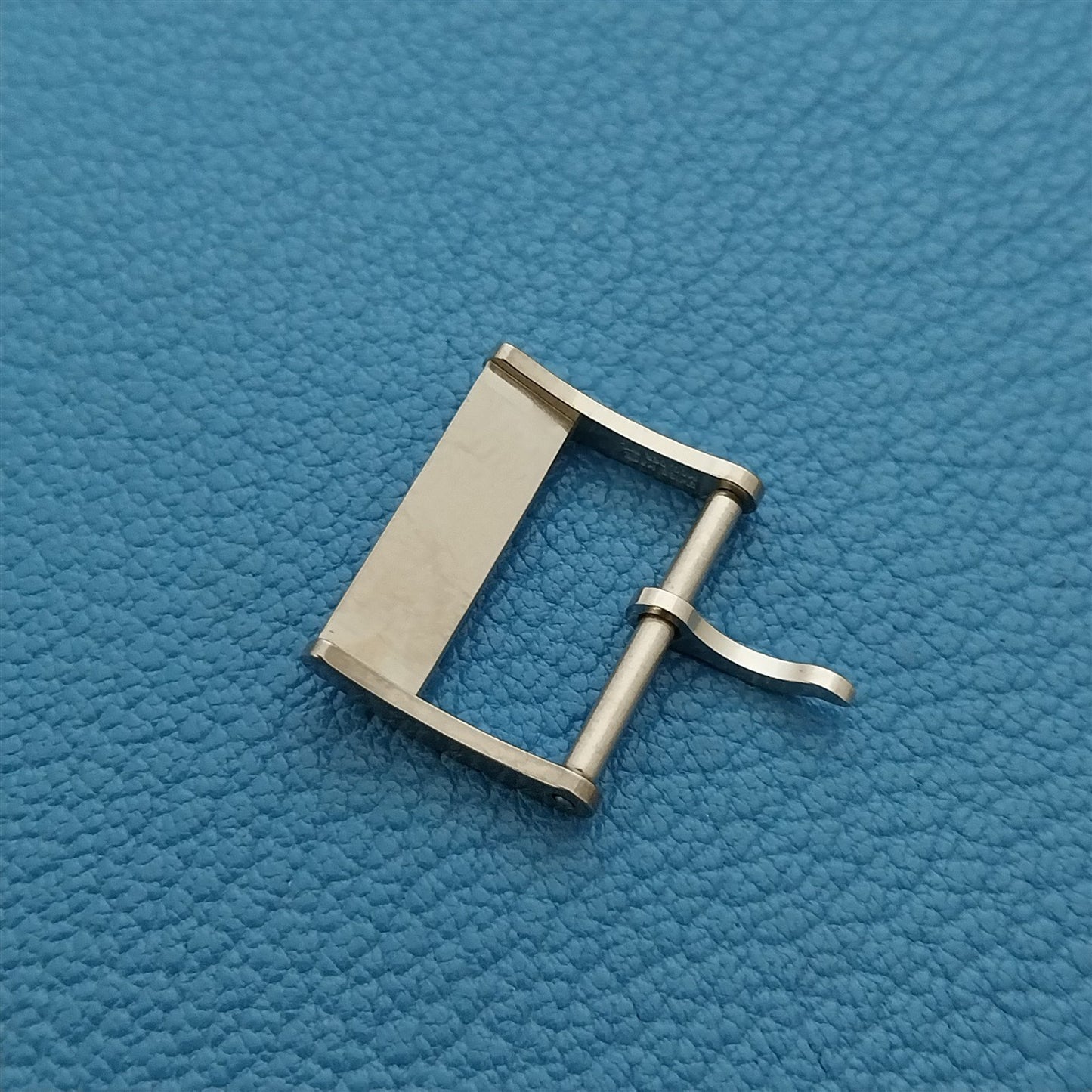 16mm Vintage Bulova Logo Silver-Tone Unused Watch Strap Buckle