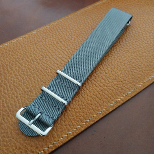 22mm Ribbed Black Nylon Classic G10 MoD Watch Strap